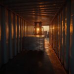 Lucid_Realism_Dynamic_lowdrone_angle_at_golden_hour_forklift_l_3