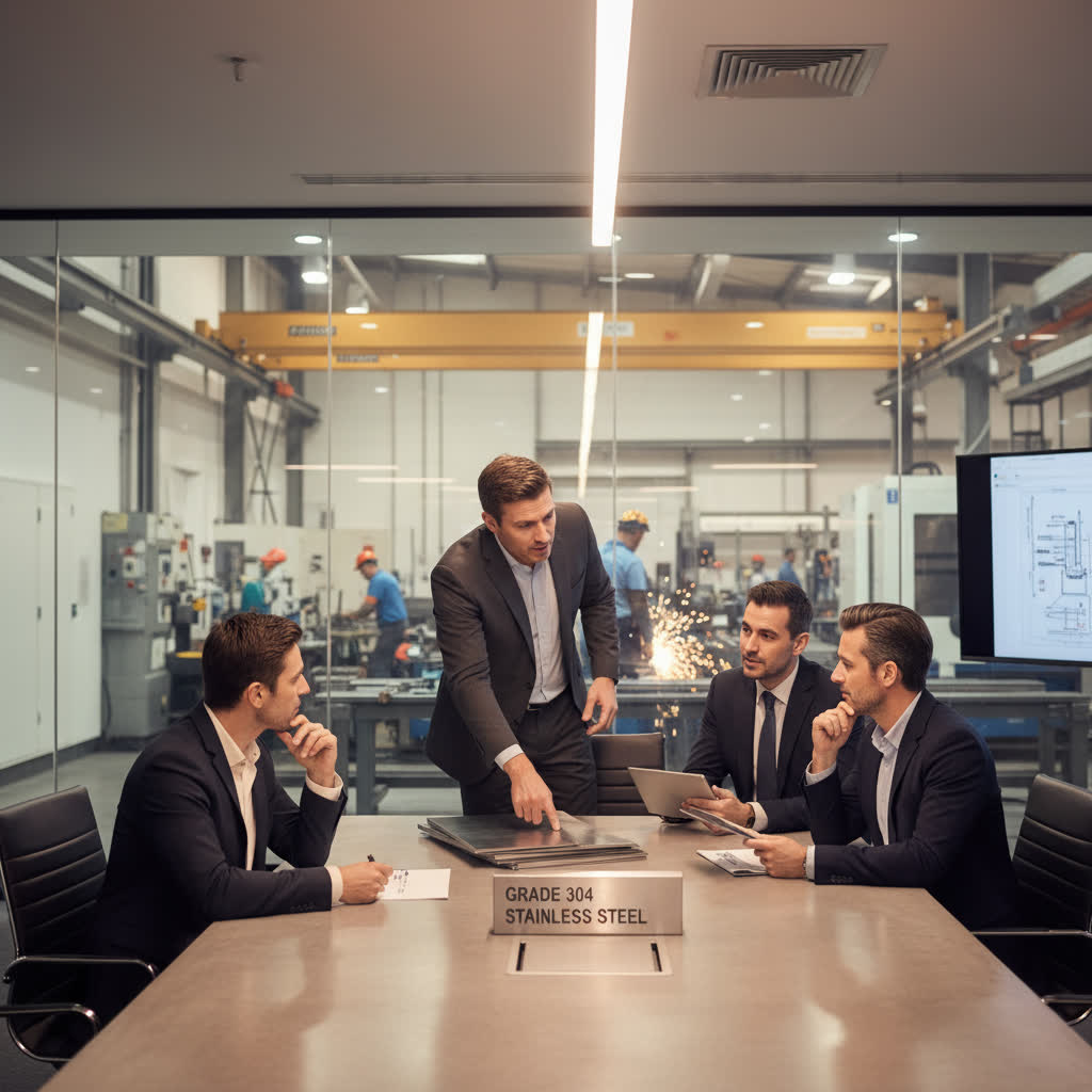 Layanan konsultasi teknis dan partnership untuk implementasi grade 304