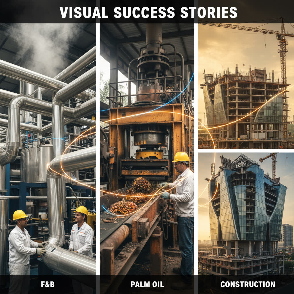 Studi kasus keberhasilan implementasi grade 304 di berbagai sektor industri Indonesia